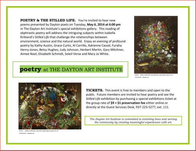 A Night of Art and Poetry--Double Delight